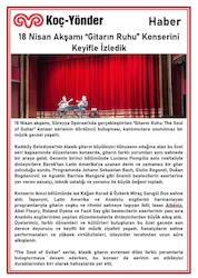 Gitarın Ruhu Konser Haberi