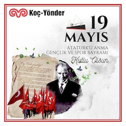 19 Mayıs Atatürk'ü Anma, Gençlik ve Spor Bayramı Kutlu Olsun