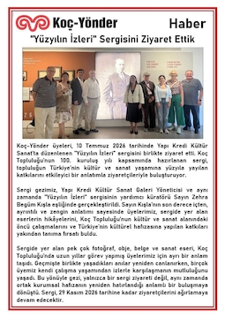 "Yüzyılın İzleri" Sergisi