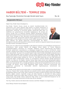 Koç-Yönder Haber Bülteni Temmuz 2026