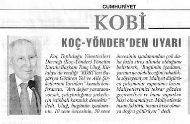 Koç-Yönder Den Uyarı