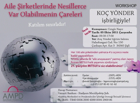 Koç-Yönder AMPD İşbirliğinde Çalıştay