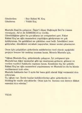 Demek Ki Boşuna Koç Olunmuyor