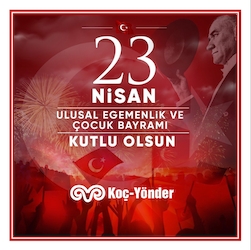 23 Nisan Ulusal Egemenlik ve Çocuk Bayramı Kutlu Olsun