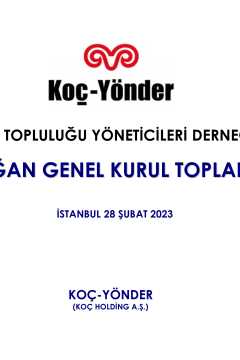 2023 Faaliyet Raporu