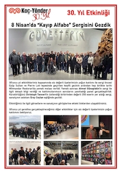 8 Nisan'da "Kayıp Alfabe" Sergisini Gezdik